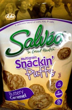 Salveo - Buttery Caramel Multigrain Snackin' Puffs